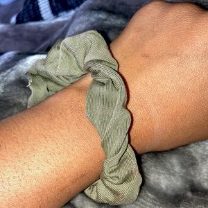 Green Scrunchie